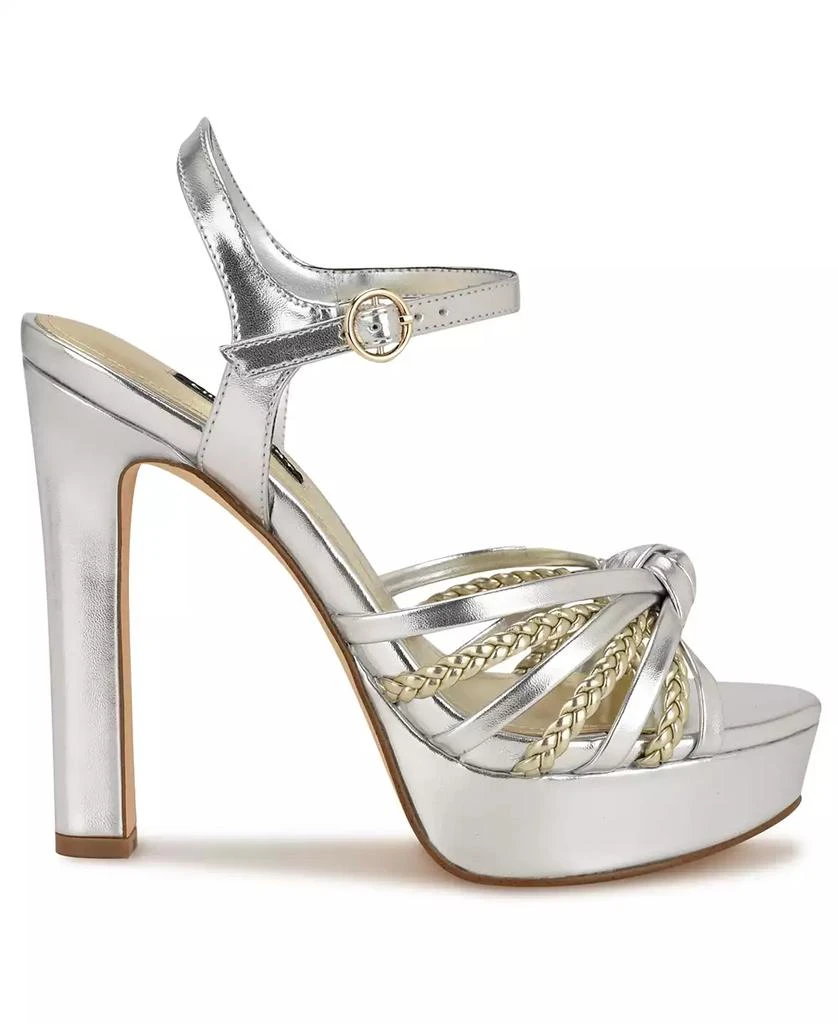 商品Nine West|Women's Waser Strappy Platform Stiletto Sandals,价格¥438,第2张图片详细描述