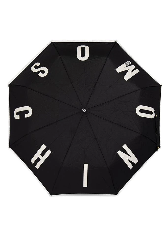 商品Moschino|Moschino Logo-Printed Folded Umbrella,价格¥481,第1张图片