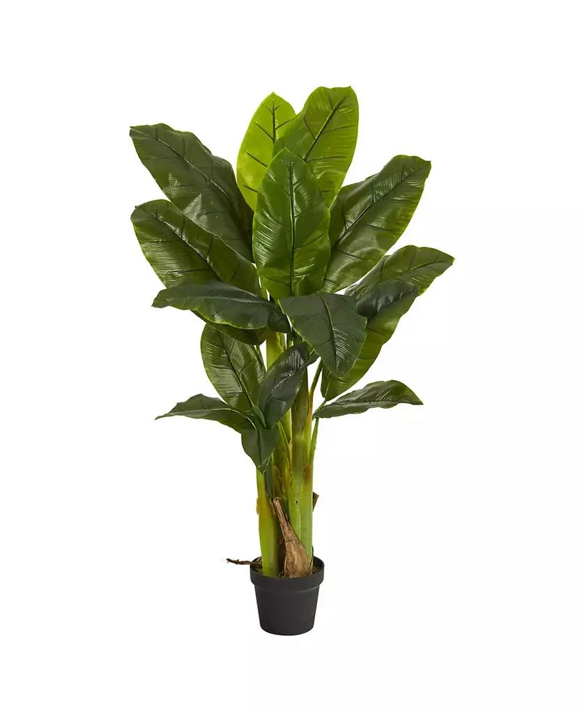 商品NEARLY NATURAL|Triple Stalk Banana Tree, Real Touch,价格¥659,第1张图片