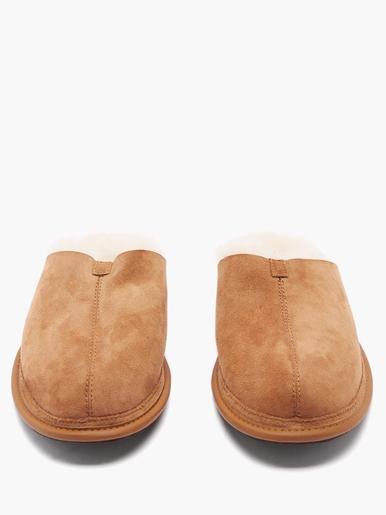 商品UGG|Hyde shearling-lined suede slippers,价格¥803,第7张图片详细描述