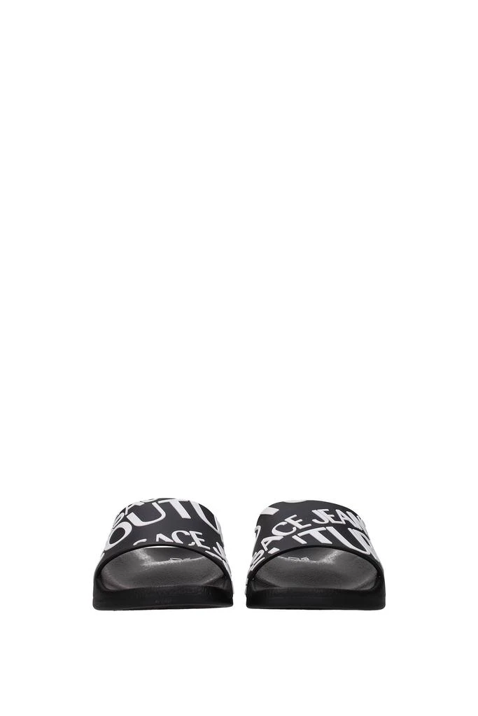 商品Versace|Slippers and clogs couture Rubber Black,价格¥323,第3张图片详细描述