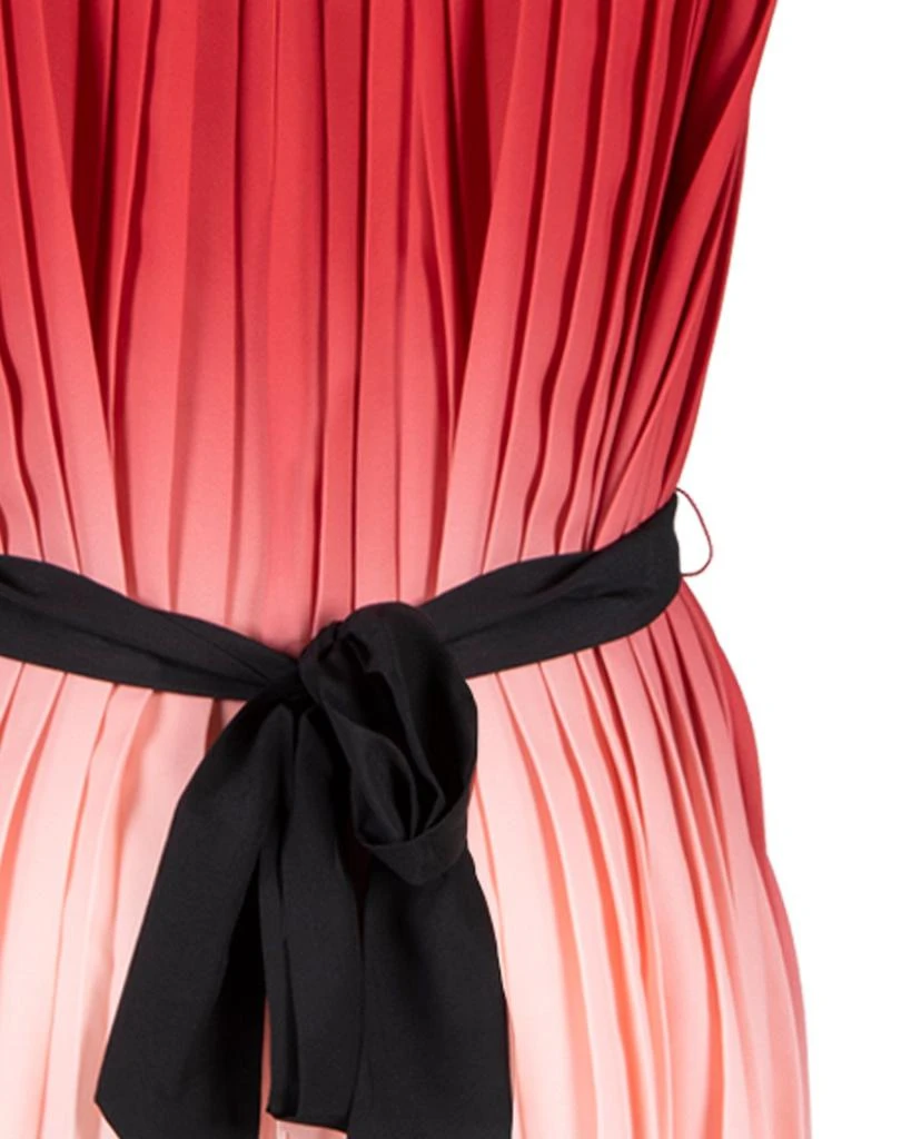 商品Karl Lagerfeld Paris|Karl Lagerfeld Pleated Ombre Belted-Waist Top,价格¥1829,第4张图片详细描述