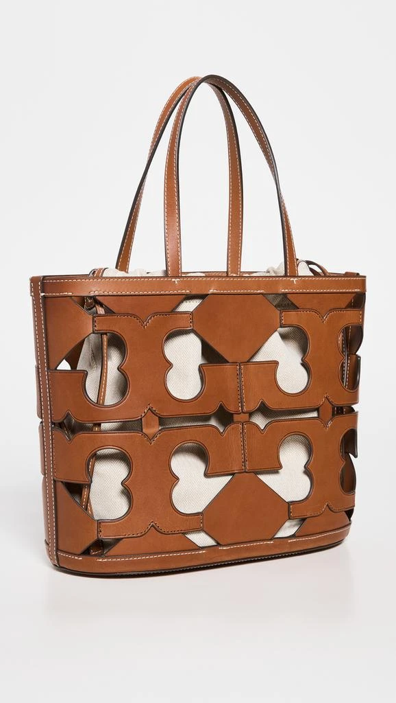 商品Tory Burch|Tory Burch 镂空徽标小号托特包,价格¥2055,第2张图片详细描述