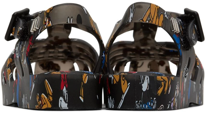 商品Mini Melissa|Baby Black Disney Edition Mickey & Friends Possession Flats,价格¥280,第2张图片详细描述