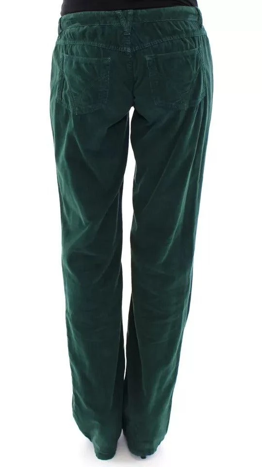 Dolce & Gabbana Green Cotton Corduroys SLIMMY Fit D&G Pants 商品