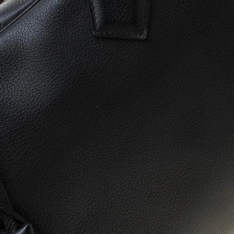 商品[二手商品] Hermes|Hermes Black Leather Victoria II Fourre Tout 35 Bag,价格¥17476,第5张图片详细描述