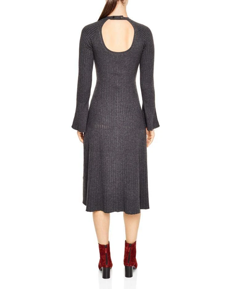 商品Sandro|Bliss Knit Midi Dress ,价格¥1463,第2张图片详细描述