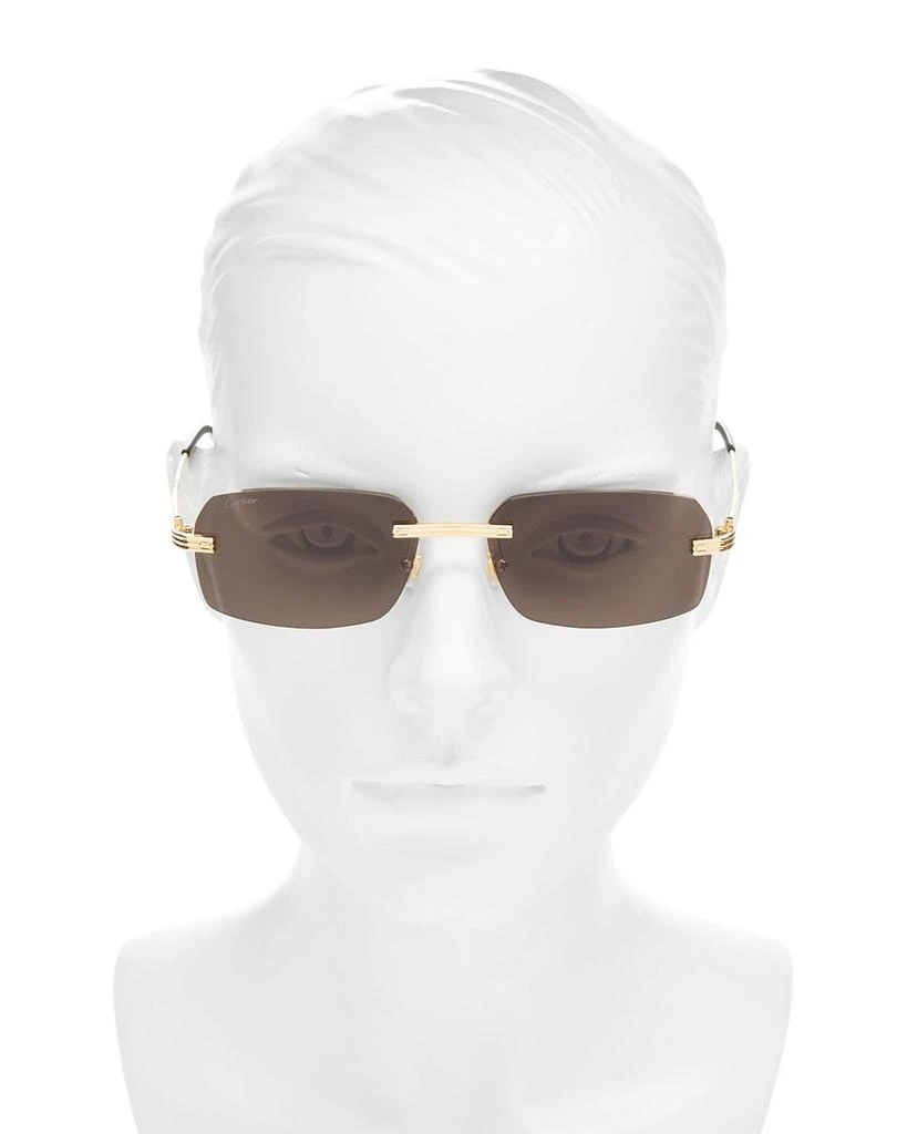 Frameless Square Sunglasses, 58mm 商品