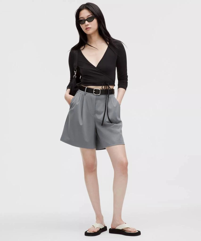 Daydrift Pleated High-Rise Short 7" 商品