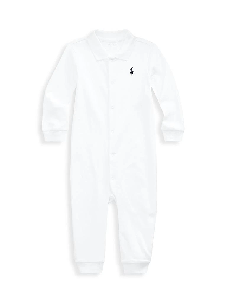 商品Ralph Lauren|Baby Boy's Interlock Classic Coverall,价格¥294,第1张图片