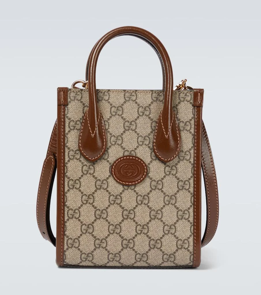 商品Gucci|GG Supreme canvas mini tote bag,价格¥10096,第1张图片