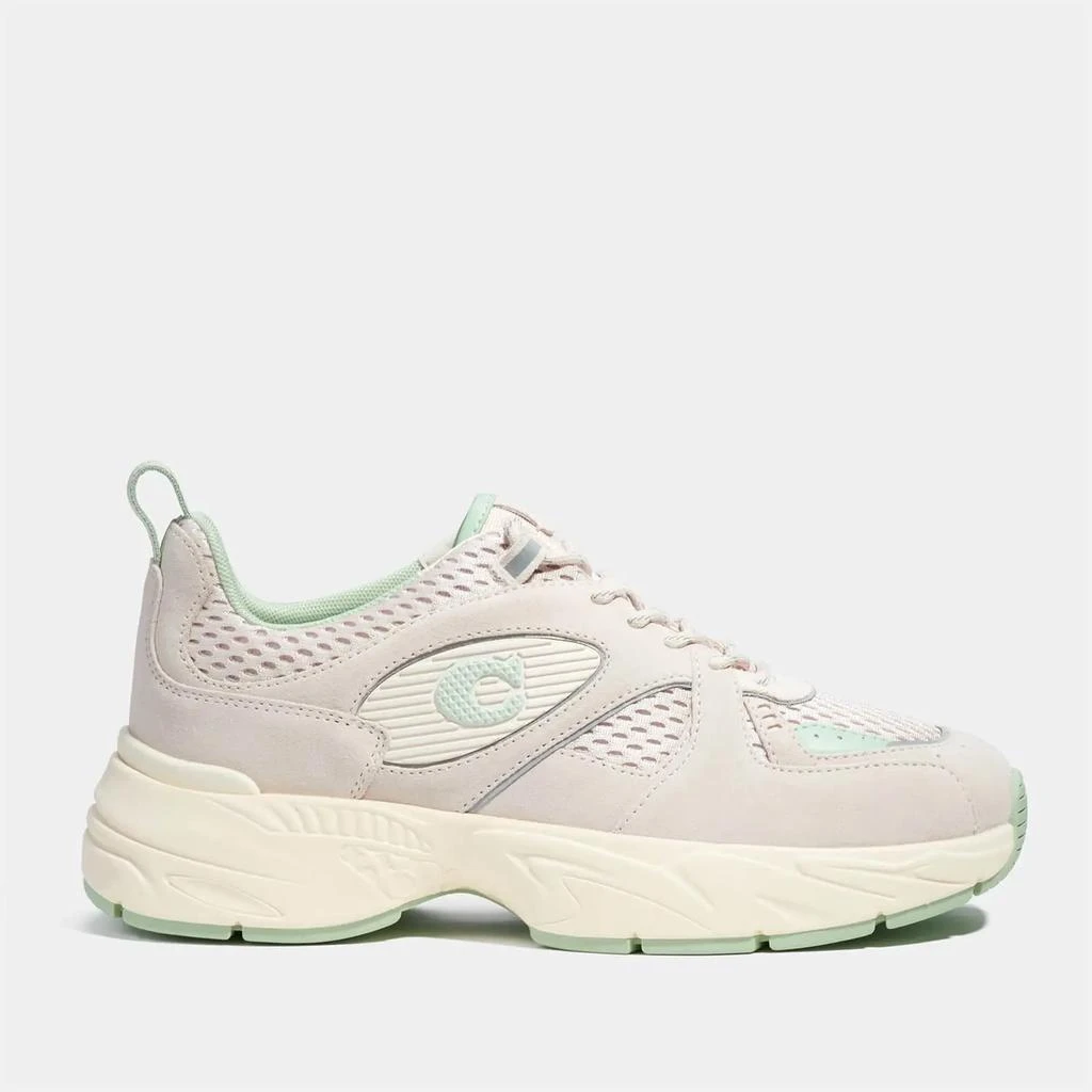 商品Coach|Coach Men's Mixed Tech Running Style Trainers,价格¥675,第2张图片详细描述