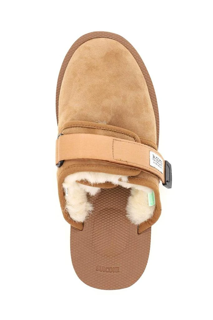 商品Suicoke|'ZAVO' SUEDE SABOT WITH SHEARLING,价格¥719,第3张图片详细描述