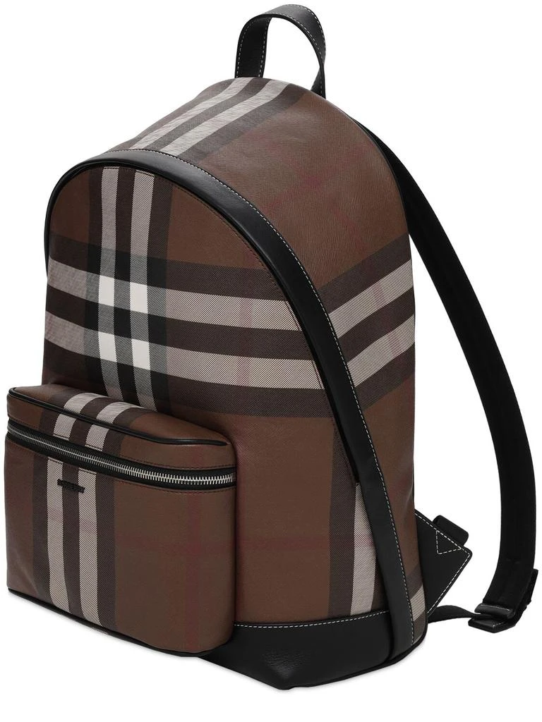 商品Burberry|Jett Check E-canvas Backpack,价格¥13378,第4张图片详细描述