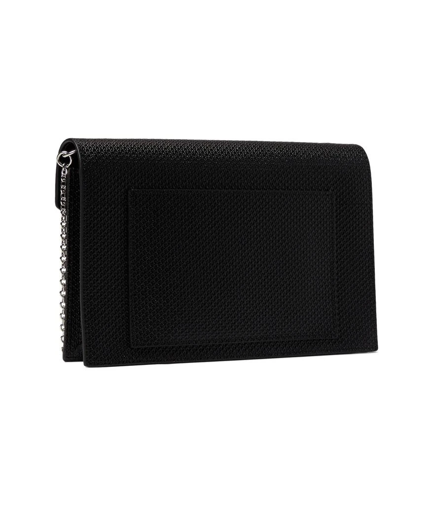 商品Lacoste|Leather Envelope Clutch with Chain Shoulder Strap,价格¥927,第2张图片详细描述