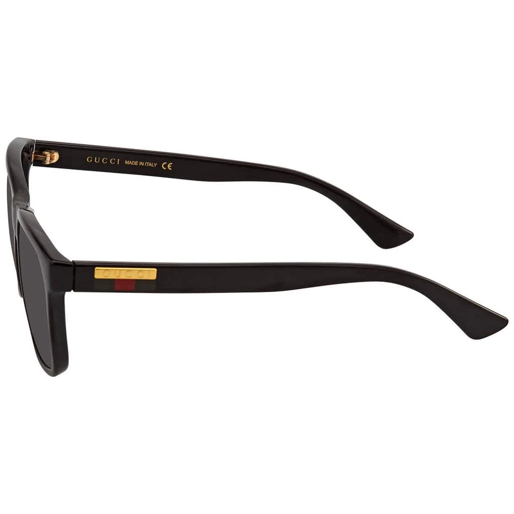 商品Gucci|Grey Rectangular Men's Sunglasses GG0746S 001 57,价格¥1050,第3张图片详细描述