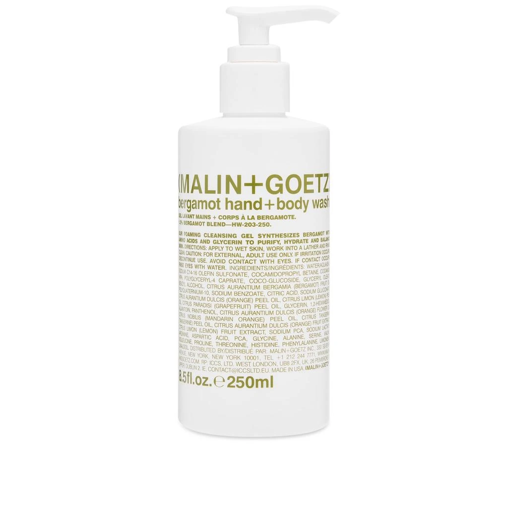 商品Malin + Goetz|Malin + Goetz Bergamot Hand & Body Wash,价格¥281,第1张图片
