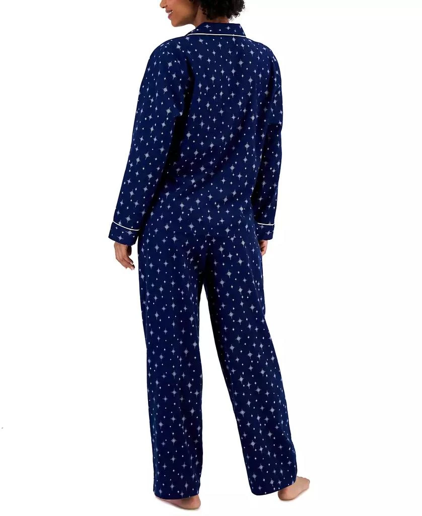 商品Charter Club|Printed Cotton Flannel Packaged Pajama Set, Created for Macy's,价格¥115,第2张图片详细描述