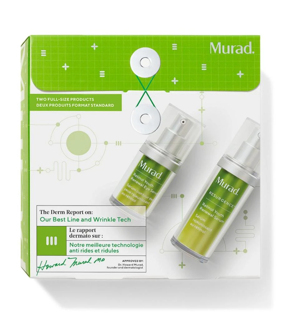 商品Murad|The Derm Report on: Our Best Line and Wrinkle Tech Gift Set,价格¥865,第1张图片