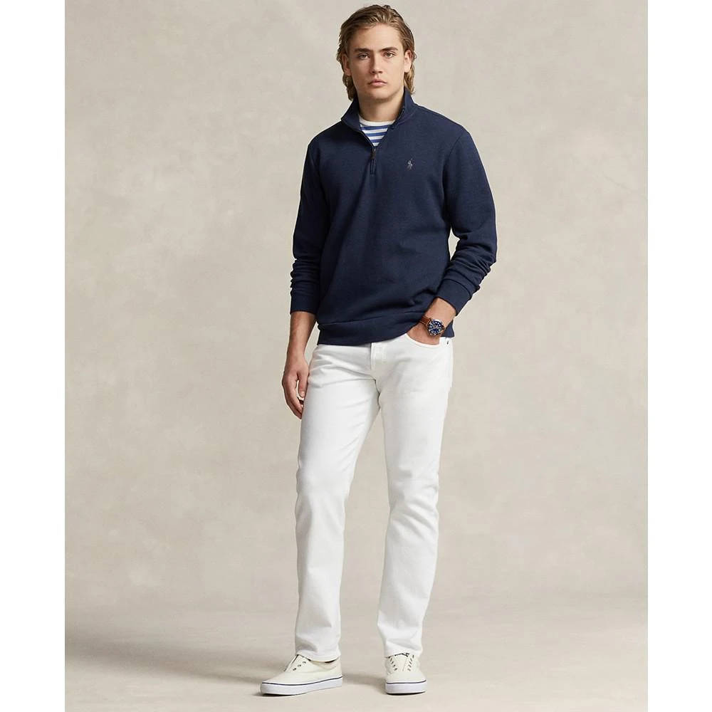 商品Ralph Lauren|Men's Double-Knit Mesh Quarter-Zip Pullover,价格¥1089,第4张图片详细描述