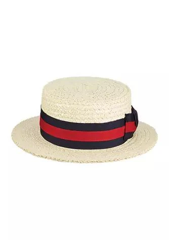 商品SCALA|Straw Boater Hat,价格¥862,第1张图片