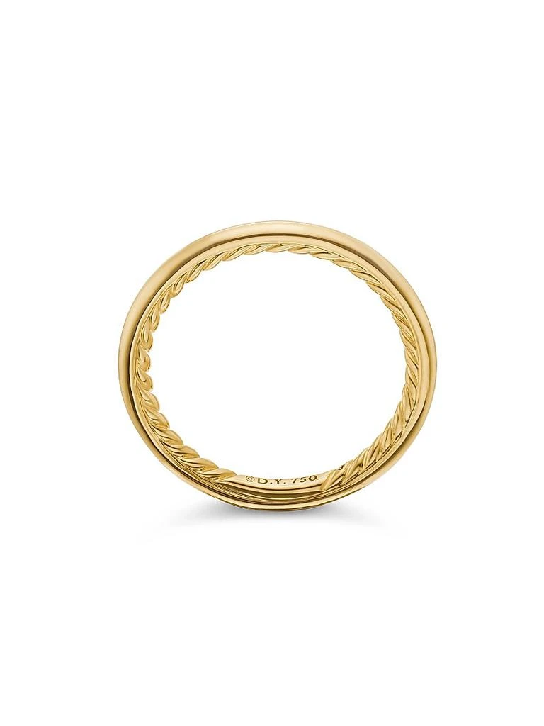 商品David Yurman|DY Eden Band Ring in 18K Yellow Gold, 2MM,价格¥7212,第4张图片详细描述