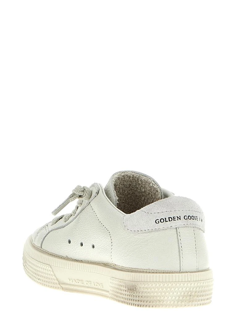 商品Golden Goose|Golden Goose Kids Star-Patch Round Toe Sneakers,价格¥953,第2张图片详细描述