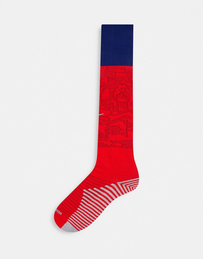商品NIKE|Nike Football World Cup 2022 England unisex away socks in red,价格¥150,第1张图片