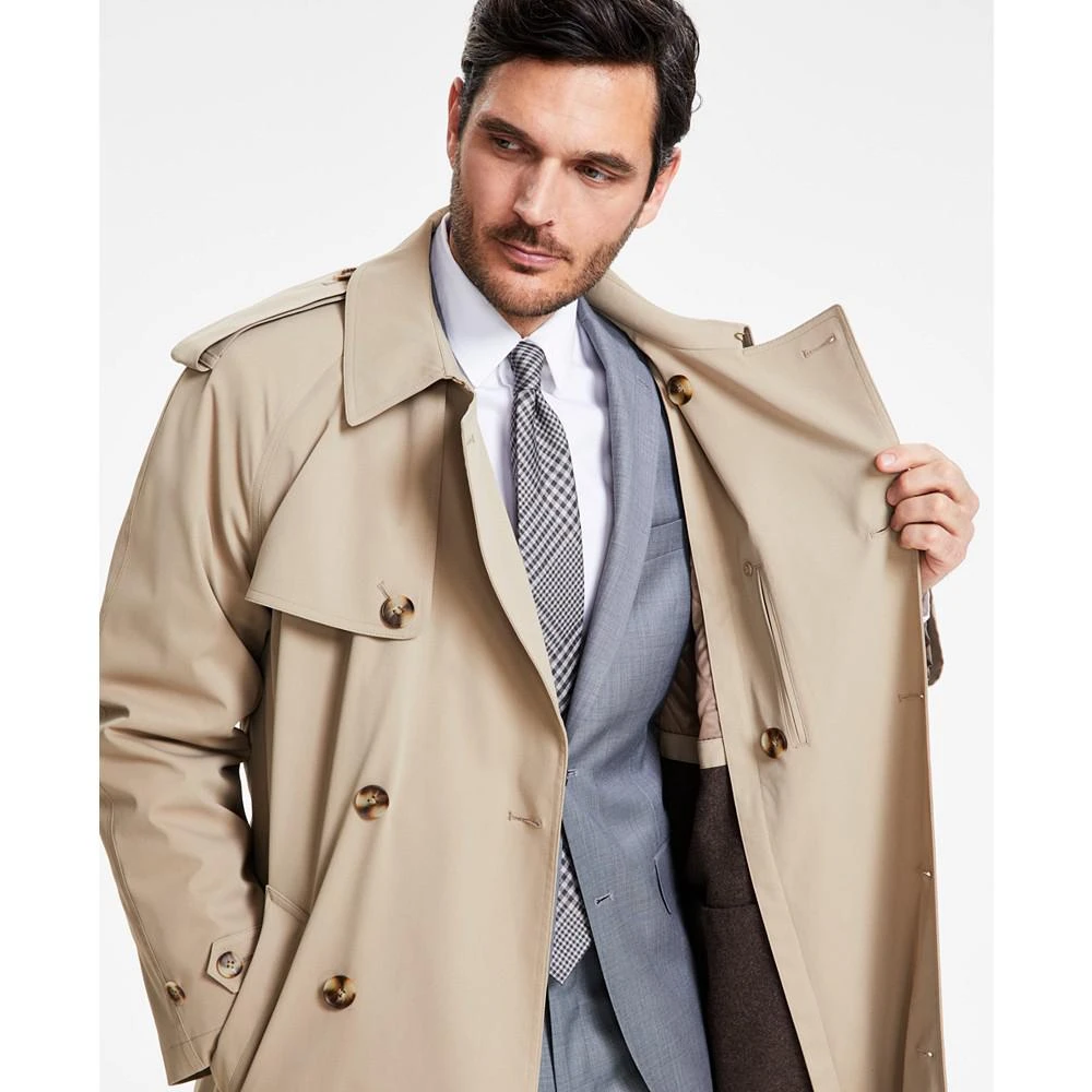 商品Michael Kors|Men's Classic-Fit Trench Coat,价格¥2603,第4张图片详细描述