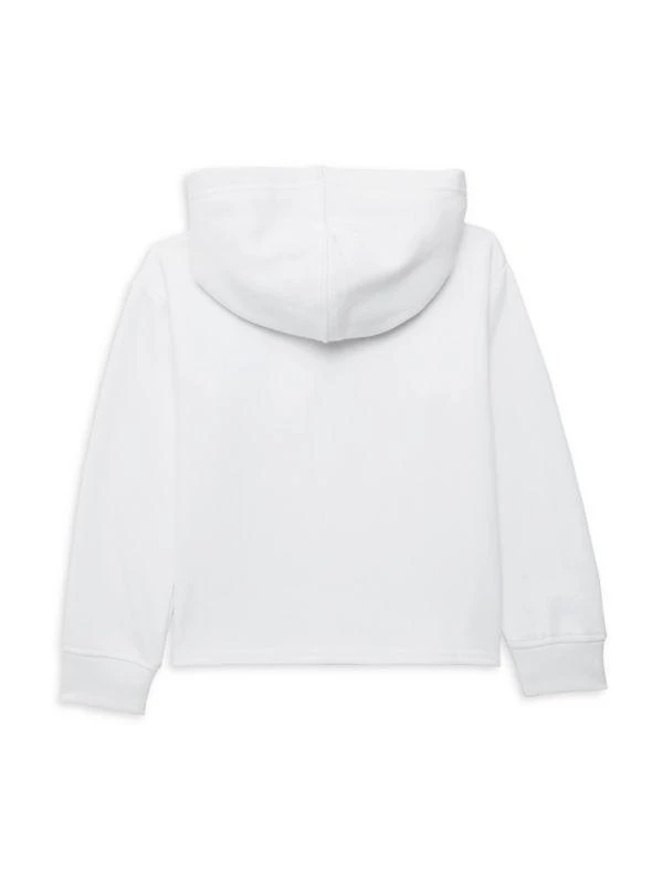 商品Calvin Klein|​Girl’s Split Box Monogram Hoodie,价格¥113,第2张图片详细描述