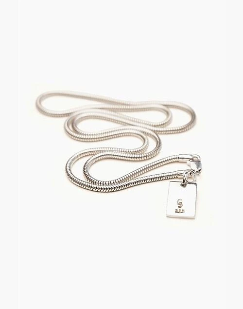 商品Madewell|CHARLOTTE CAUWE STUDIO Snake Chain Necklace in Sterling Silver,价格¥1284,第1张图片