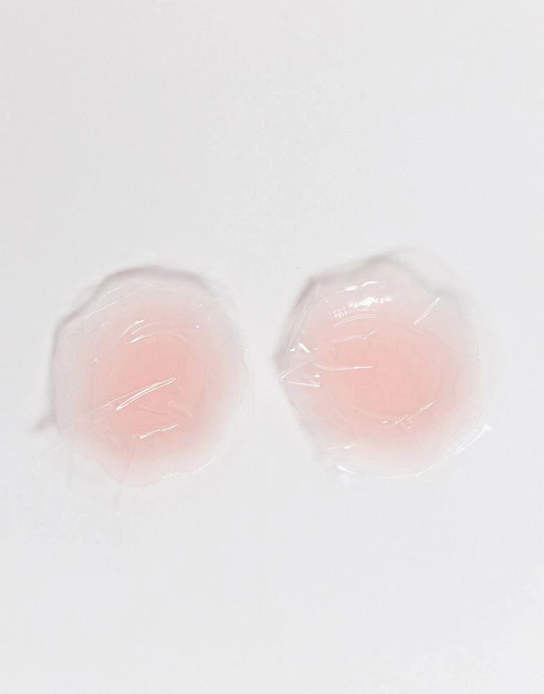 商品Fashionkilla|Fashionkilla adhesive silicone nipple cover pack in pink,价格¥42,第3张图片详细描述