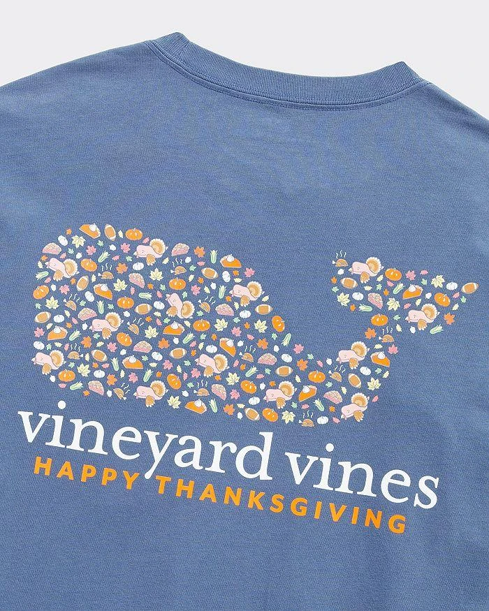 商品Vineyard Vines|Thanksgiving Whale Long Sleeve Pocket Tee,价格¥222,第2张图片详细描述