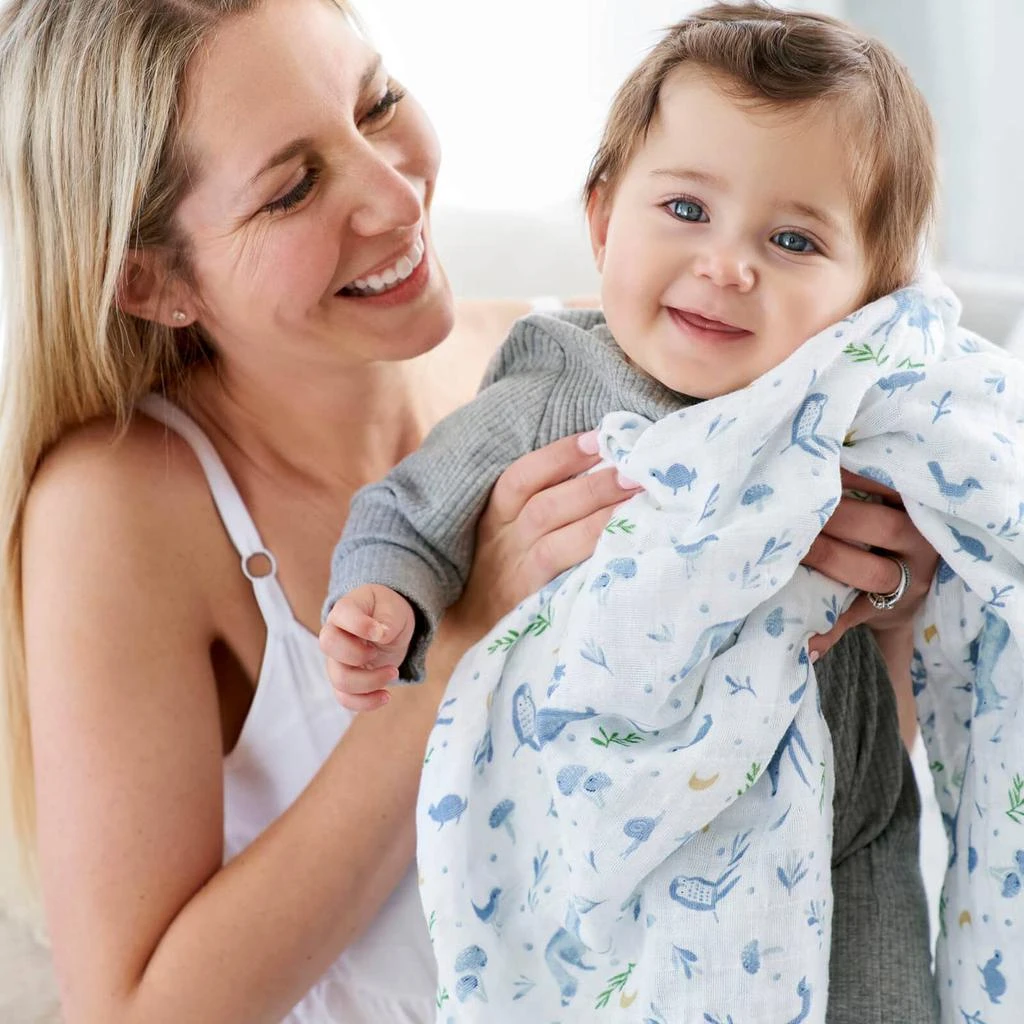 aden + anais GOTS Organic Classic Muslin Squares - Outdoors (3 Pack) 商品