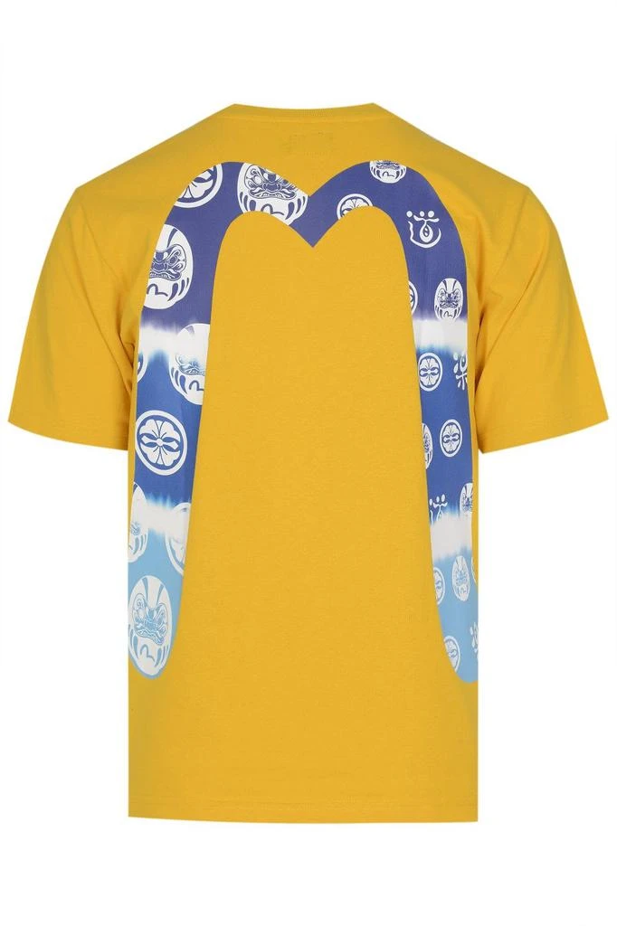 商品Evisu|Printed Diacock Tee Yellow,价格¥522,第2张图片详细描述