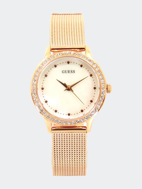 Womens W0647L2 Rose Gold Stainless Steel Quartz Dress Watch商品第1张图片规格展示