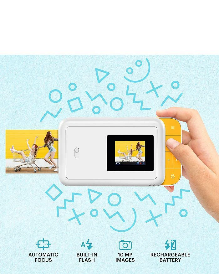 商品Kodak|Smile Instant Print Digital Camera,价格¥748,第4张图片详细描述