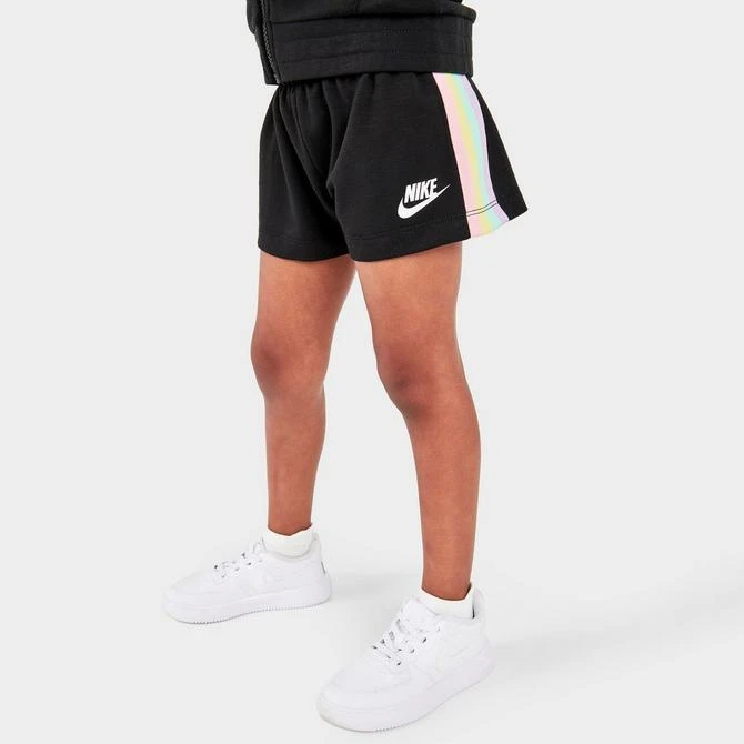 Girls' Toddler Nike Rainbow Tape Jacket and Shorts Set 商品