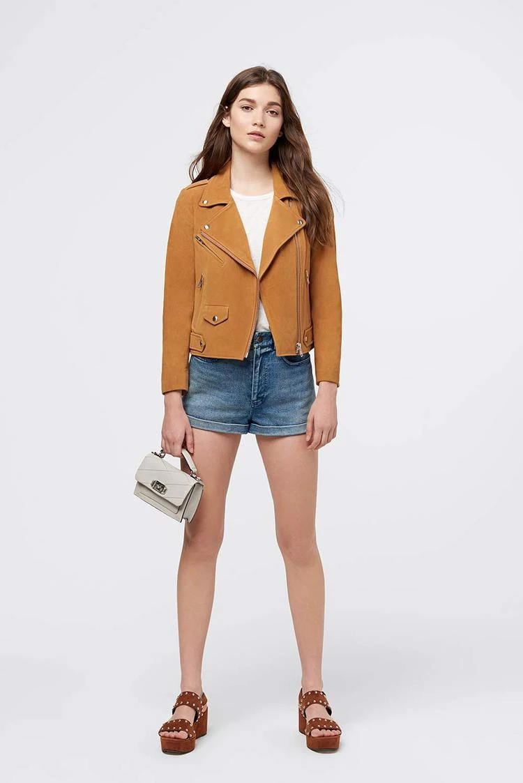 商品Rebecca Minkoff|Wes机车夹克,价格¥1767,第2张图片详细描述
