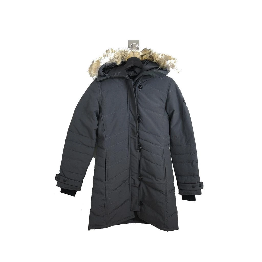 商品Canada Goose|Canada Goose Ladies Lorette Parka Black Label Graphite,价格¥8463,第1张图片