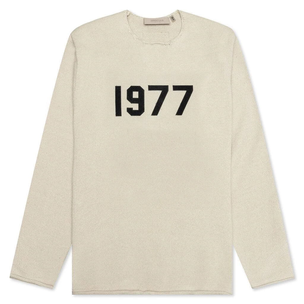 商品Essentials|Essentials Raw Edge Sweater - Wheat,价格¥920,第1张图片
