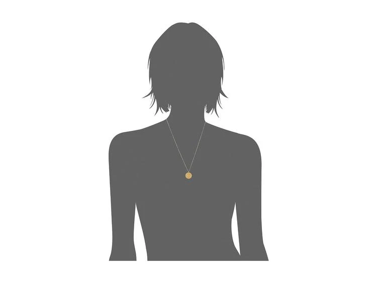 商品Dogeared|Mindful Mandala Center Square Necklace,价格¥296,第4张图片详细描述