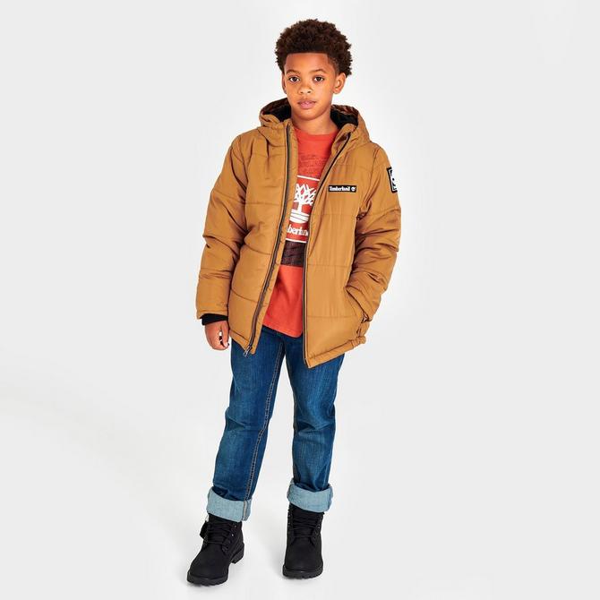Kids' Timberland Puffer Jacket商品第2张图片规格展示