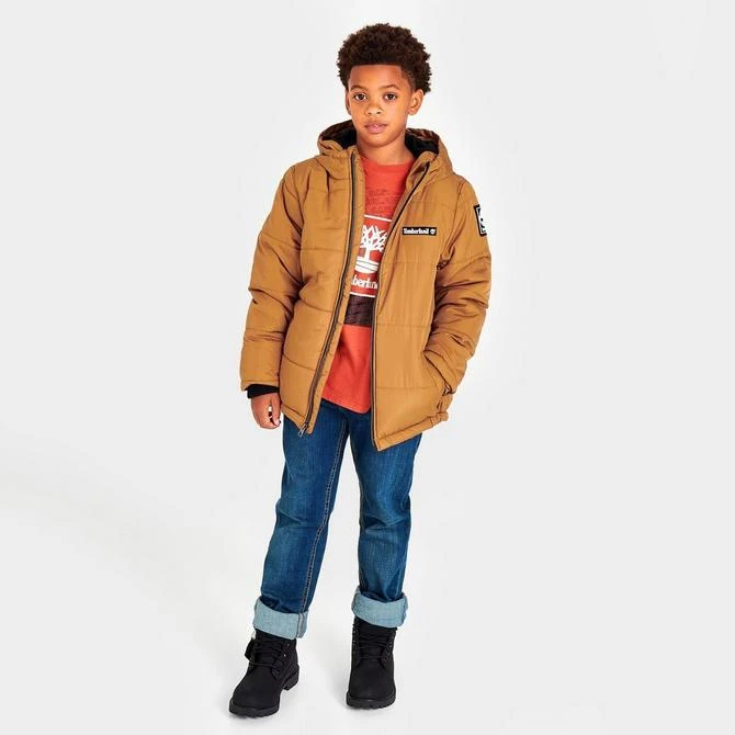 商品Timberland|Kids' Timberland Puffer Jacket,价格¥225,第2张图片详细描述