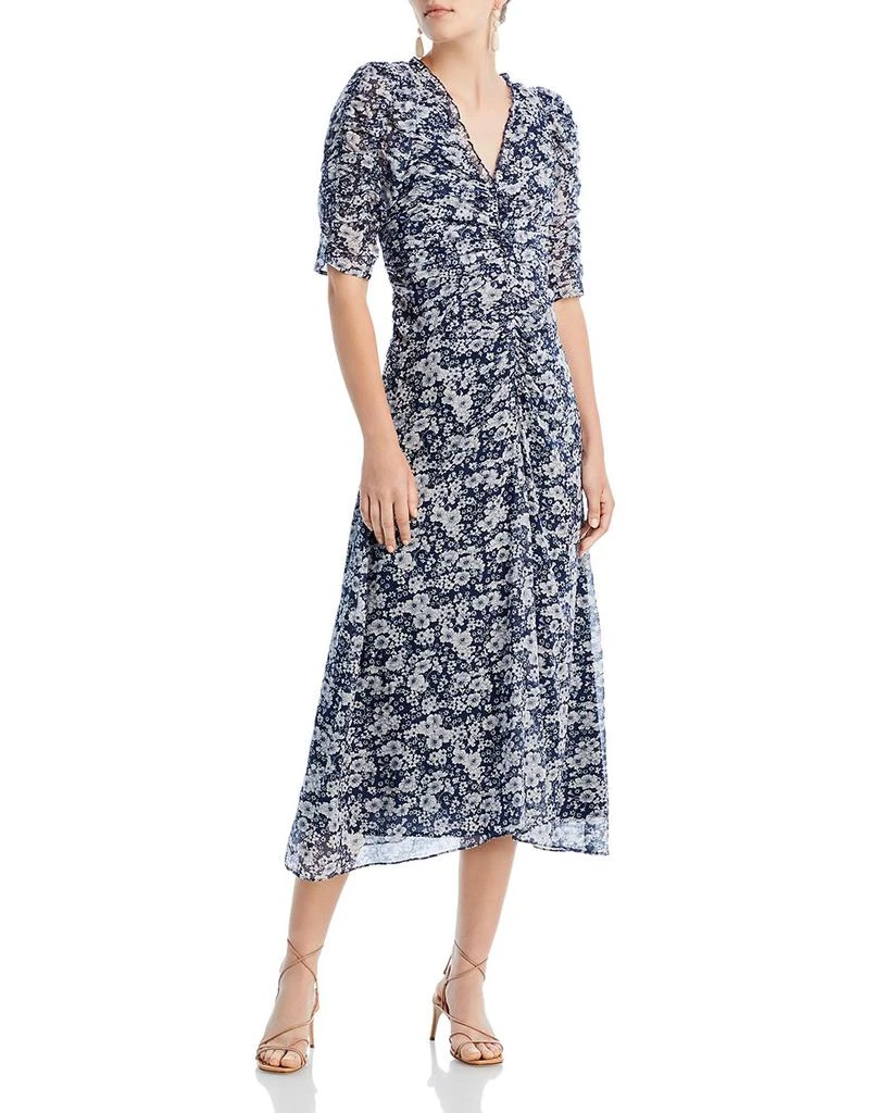 商品Sea|Suzie Ruched Midi Dress,价格¥1776,第1张图片