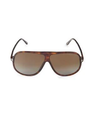 商品Tom Ford|62MM Rectangle Sunglasses,价格¥1475,第1张图片