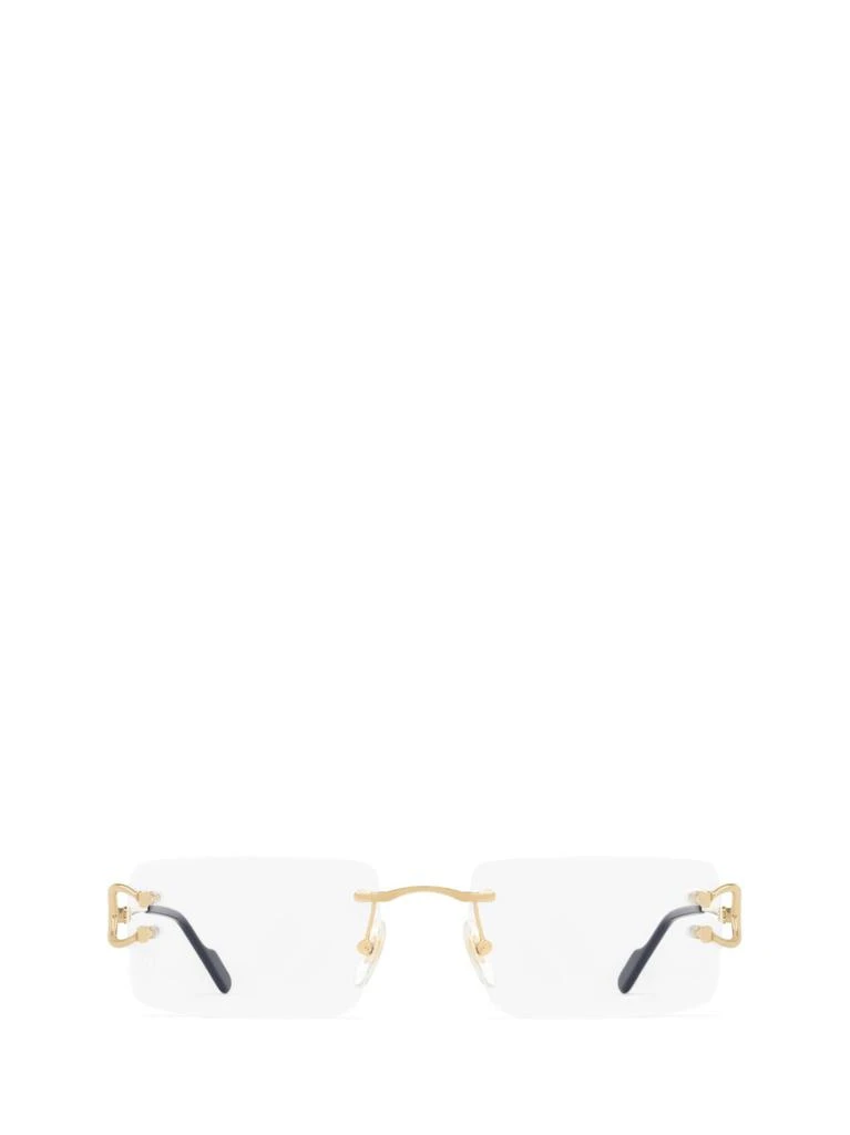 商品Cartier|Cartier Rectangle Frame Glasses,价格¥6388,第1张图片