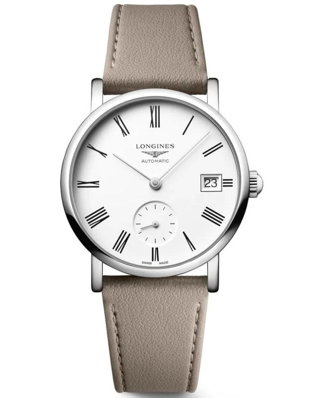 商品Longines|Longines Elegant Collection Automatic White Dial Fabric Strap Women's Watch L4.312.4.11.2,价格¥11787,第1张图片