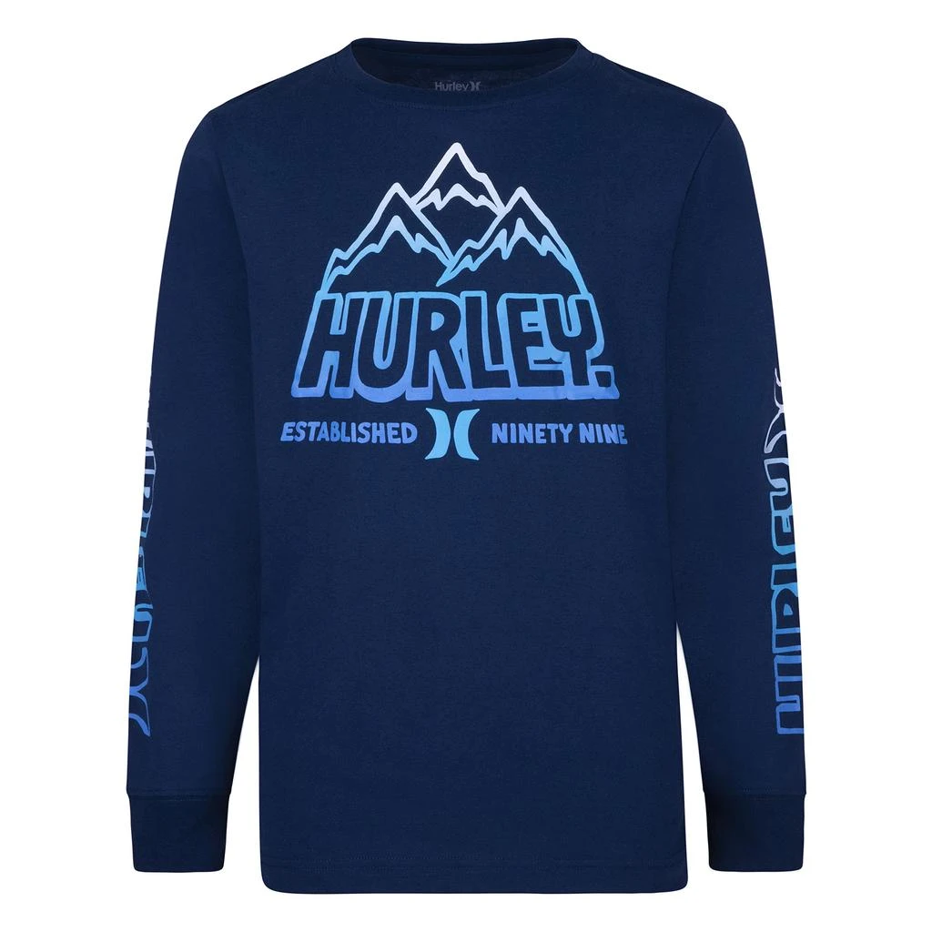 商品Hurley|Long Sleeve Graphic T-Shirt (Little Kids),价格¥152,第1张图片