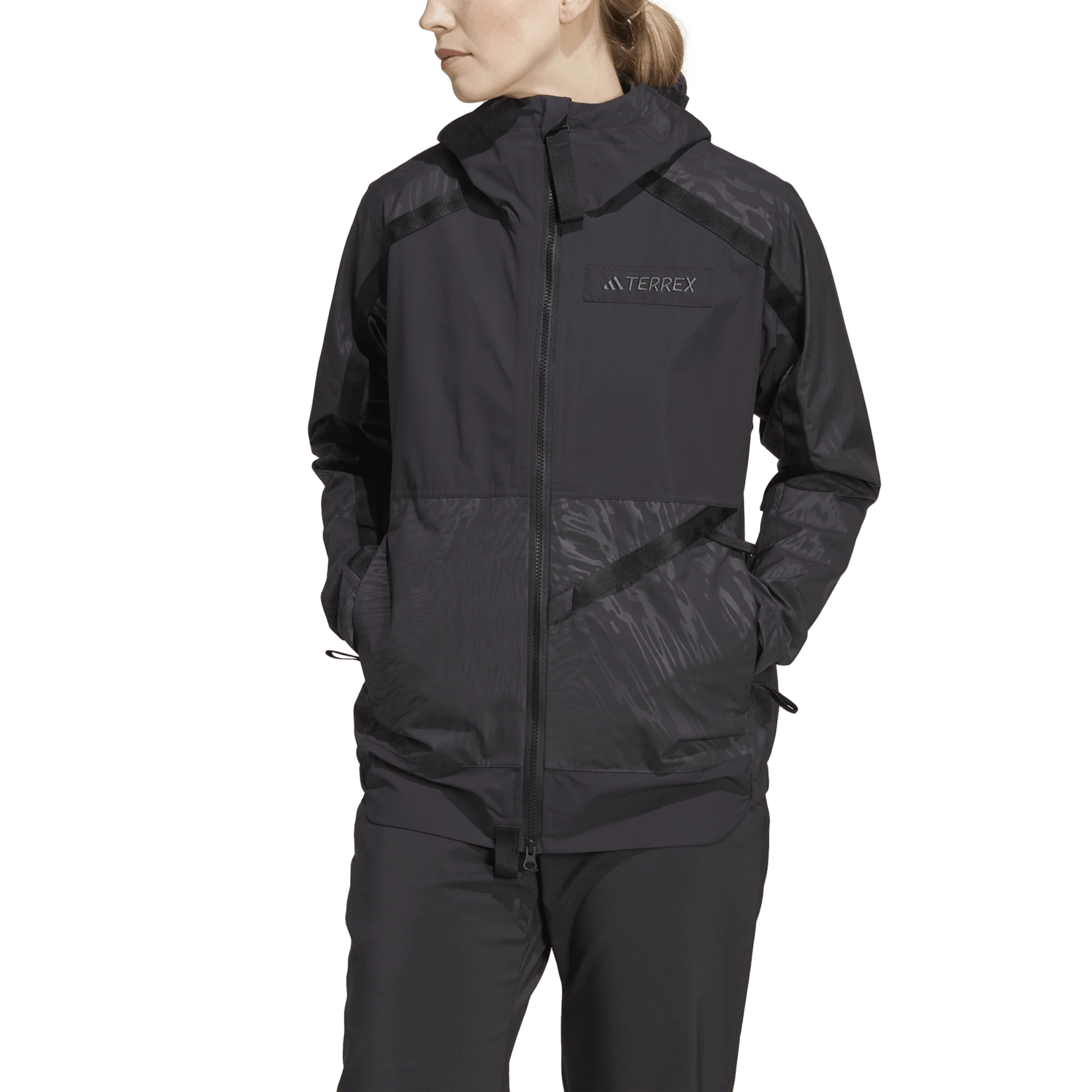 商品【商品预售7天】 Adidas|Adidas 女士软壳衣 12121671STYLE 黑色,价格¥2853 描述